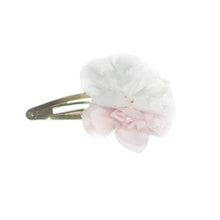 Girl | Cherry Blossom and Hair Clip | White x Pink