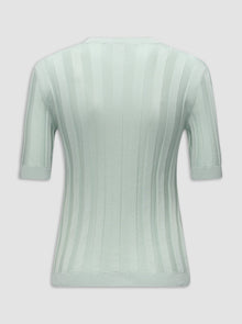 Deeda Crewneck Sweater | Pale Turquoise