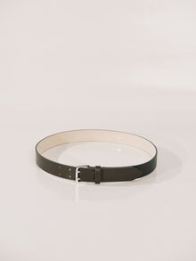 Mini Hutch Belt | Truffle & Silver