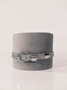 Bodice Corset Short Suede Belt | Fog & Silver