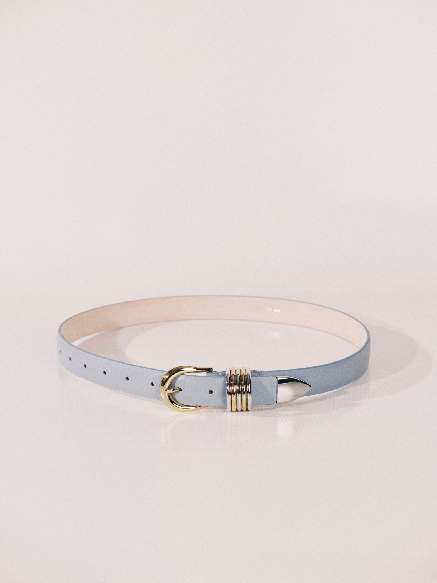Hollyhock Arctic Blue Mixed Metal | Arctic Blue & Silver & 24K Gold