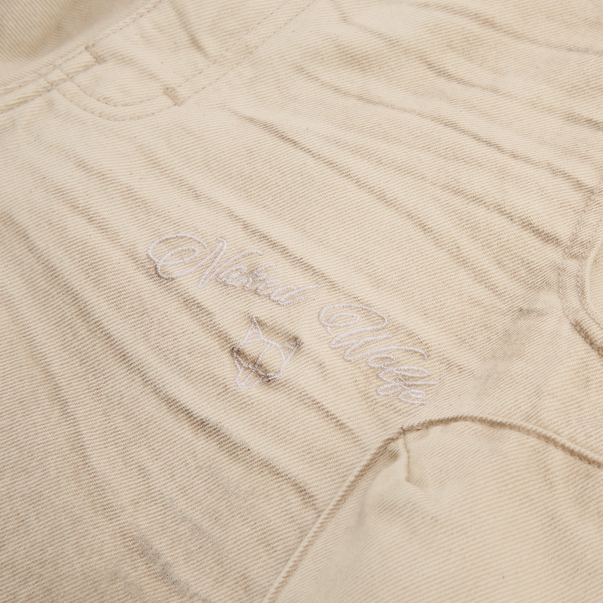 Mens | Denim Cargo Shorts | Vintage Natural