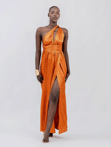 Mailys Dress | Dhaw Rust