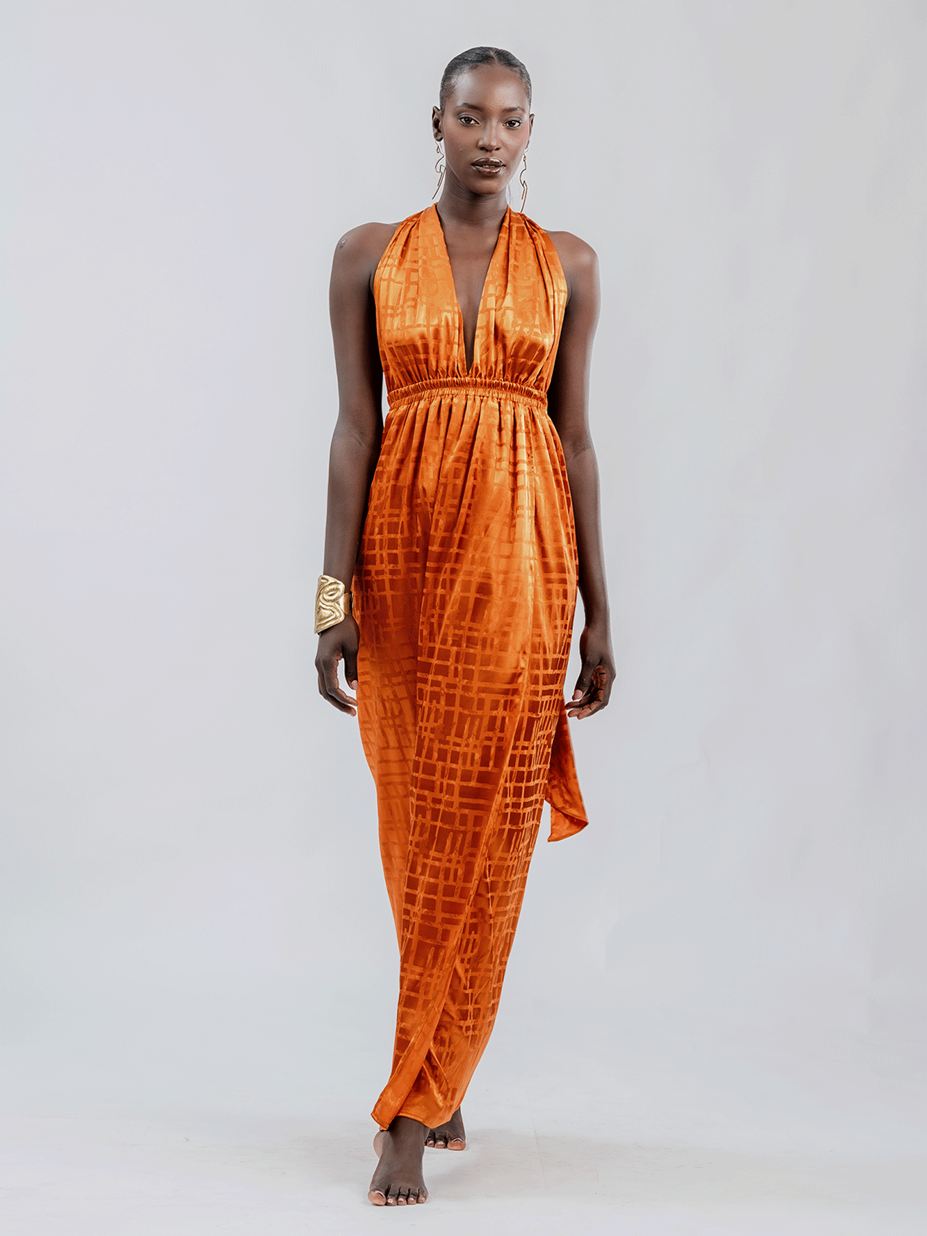 Mailys Dress | Dhaw Rust