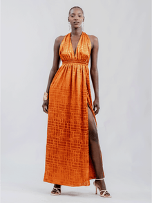 Mailys Dress | Dhaw Rust