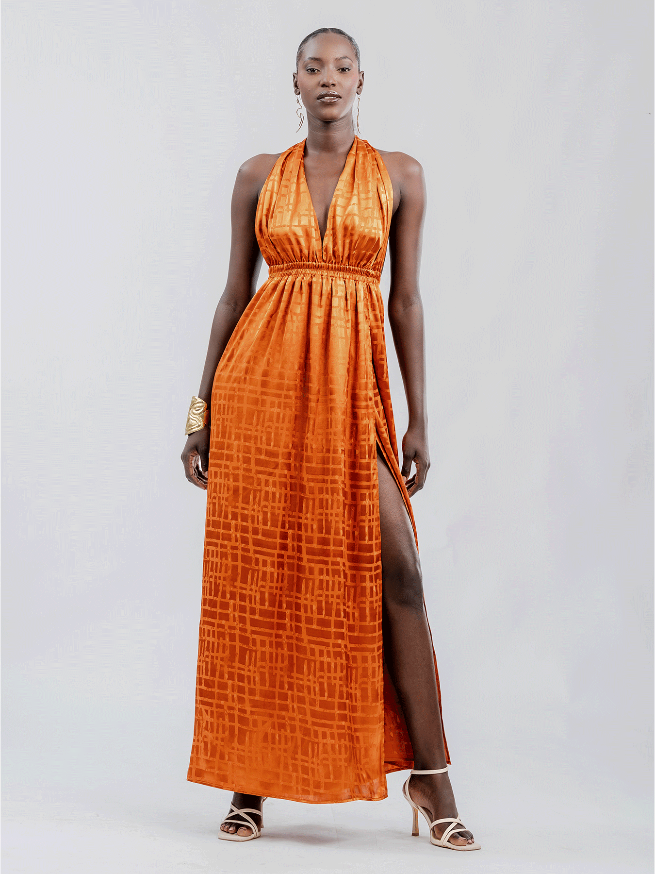 Mailys Dress | Dhaw Rust