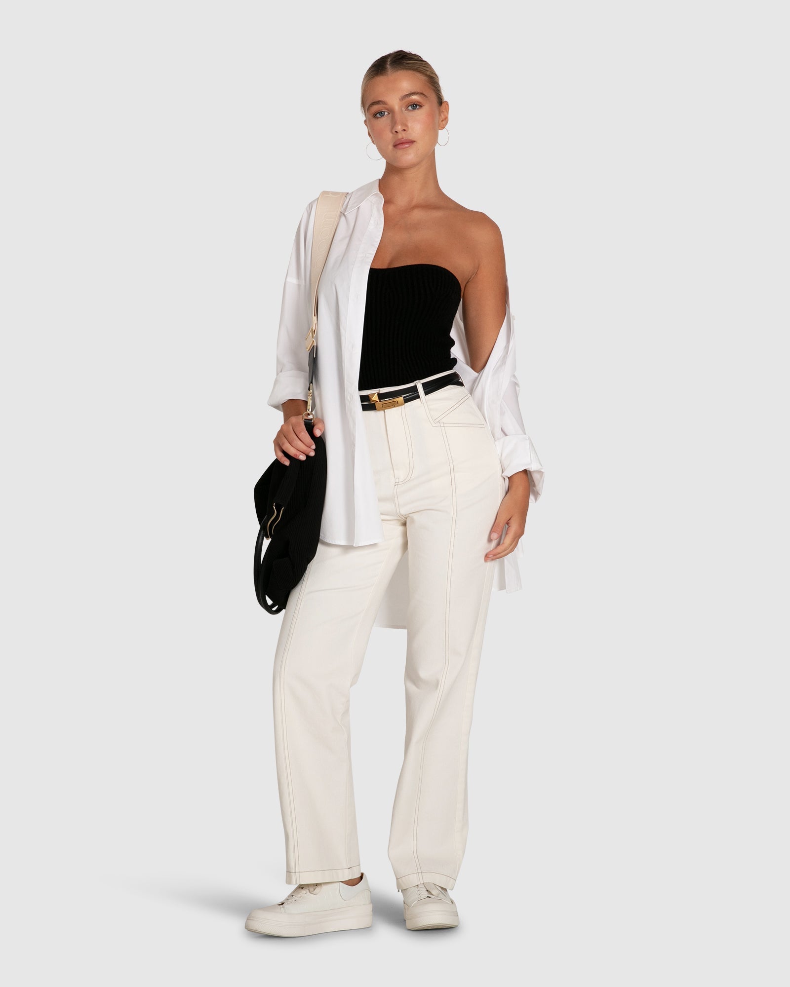 Women | Distant Memories Knit Bustier | Black