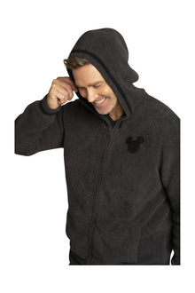 Mens | Cozychic Classic Disney Mickey Hoodie | Carbon
