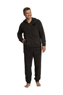 Mens | Cozychic Classic Disney Mickey Hoodie | Carbon