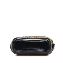 Chanel | Pre-Owned Small Painted Knit Gabrielle Crossbody Bag | Black