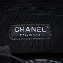 Chanel | Pre-Owned Small Painted Knit Gabrielle Crossbody Bag | Black