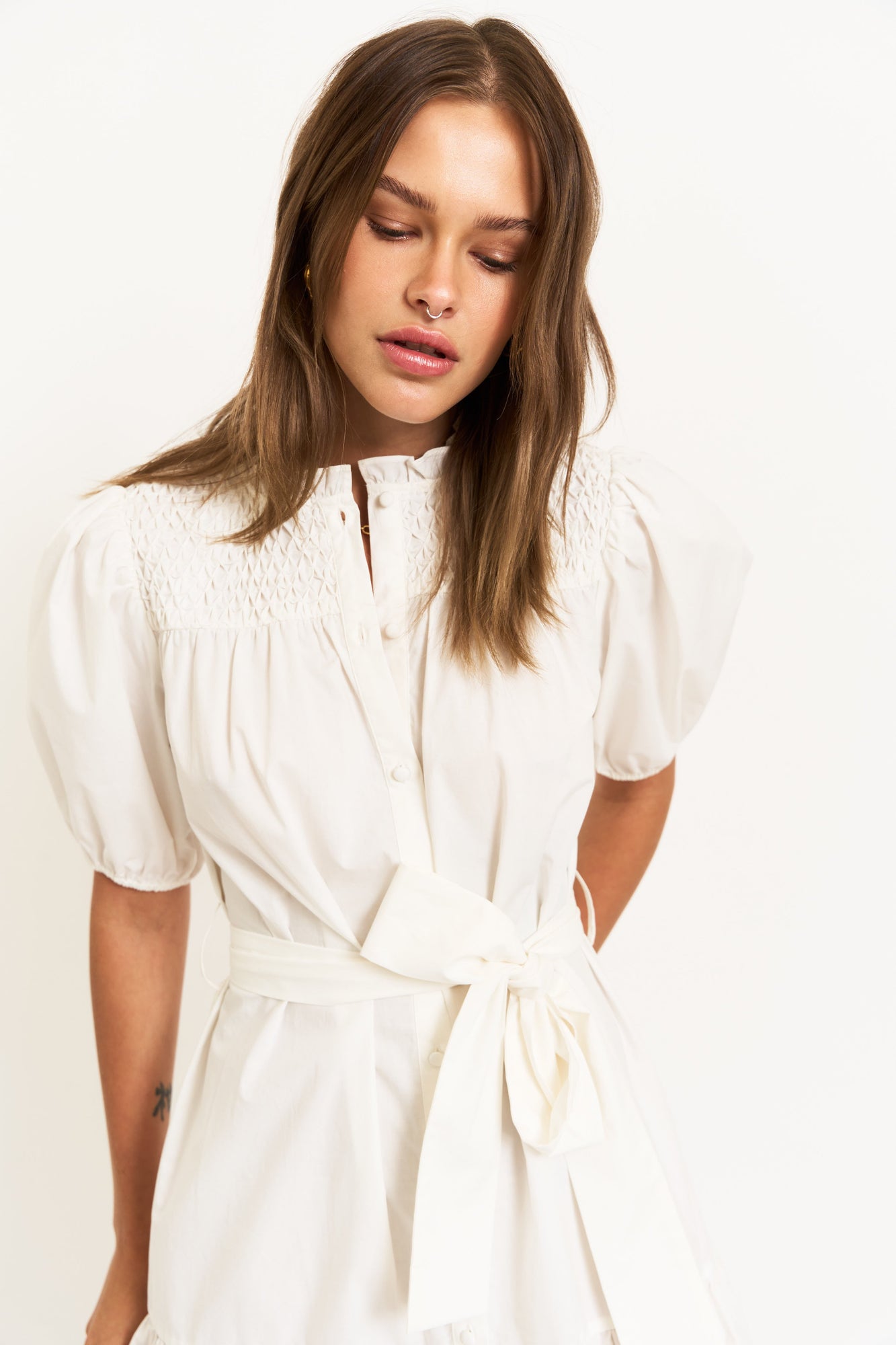 Ellie Dress | White