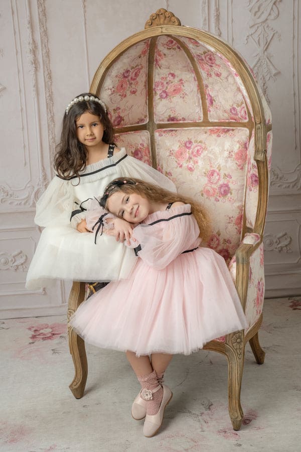 Girl | CocoIvory Tulle Dress | Ivory