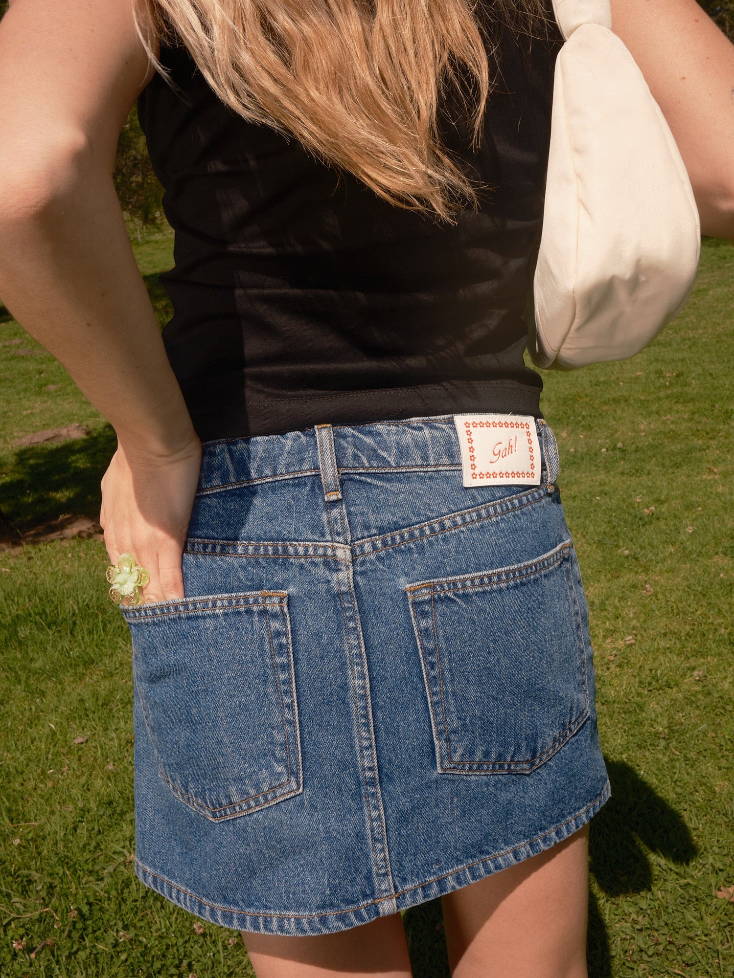 Blossom Skirt | Vintage Indigo Wash