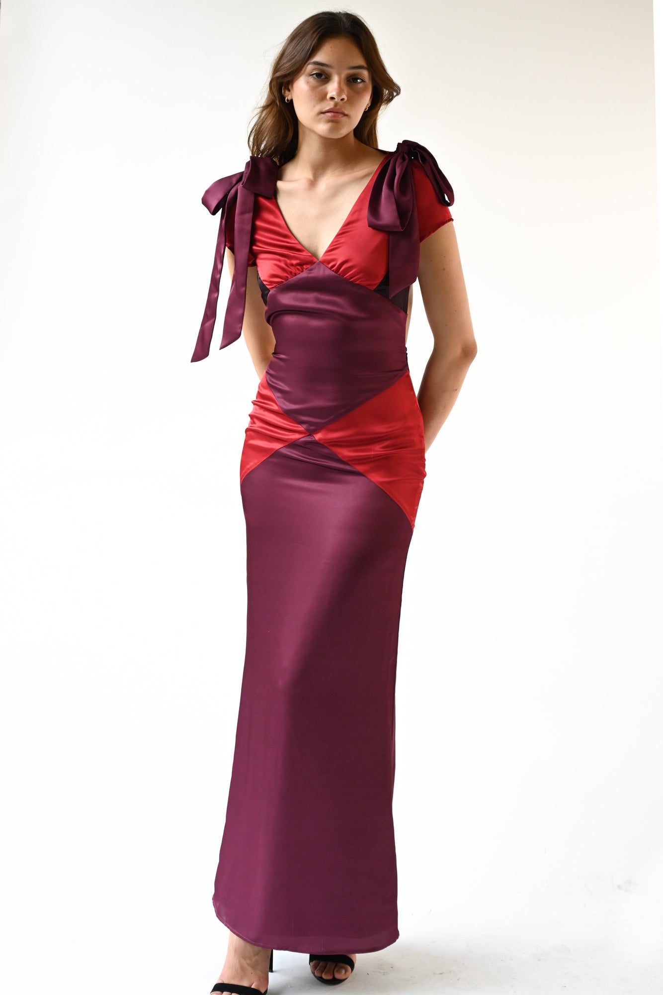 Moors Dress | Burgundy