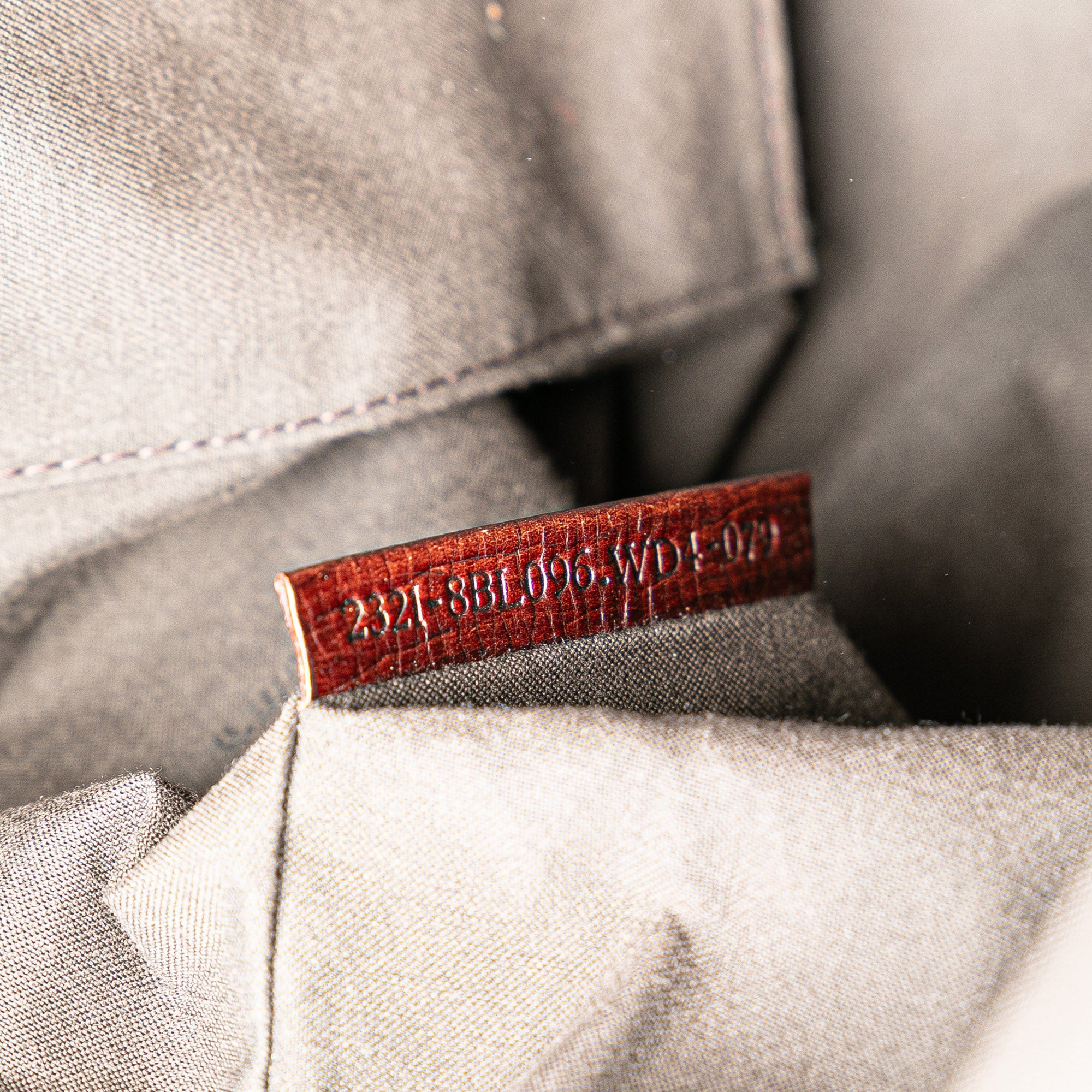 Fendi | Pre-Owned Large Zucca Canvas Mixed Media Tote | Brown