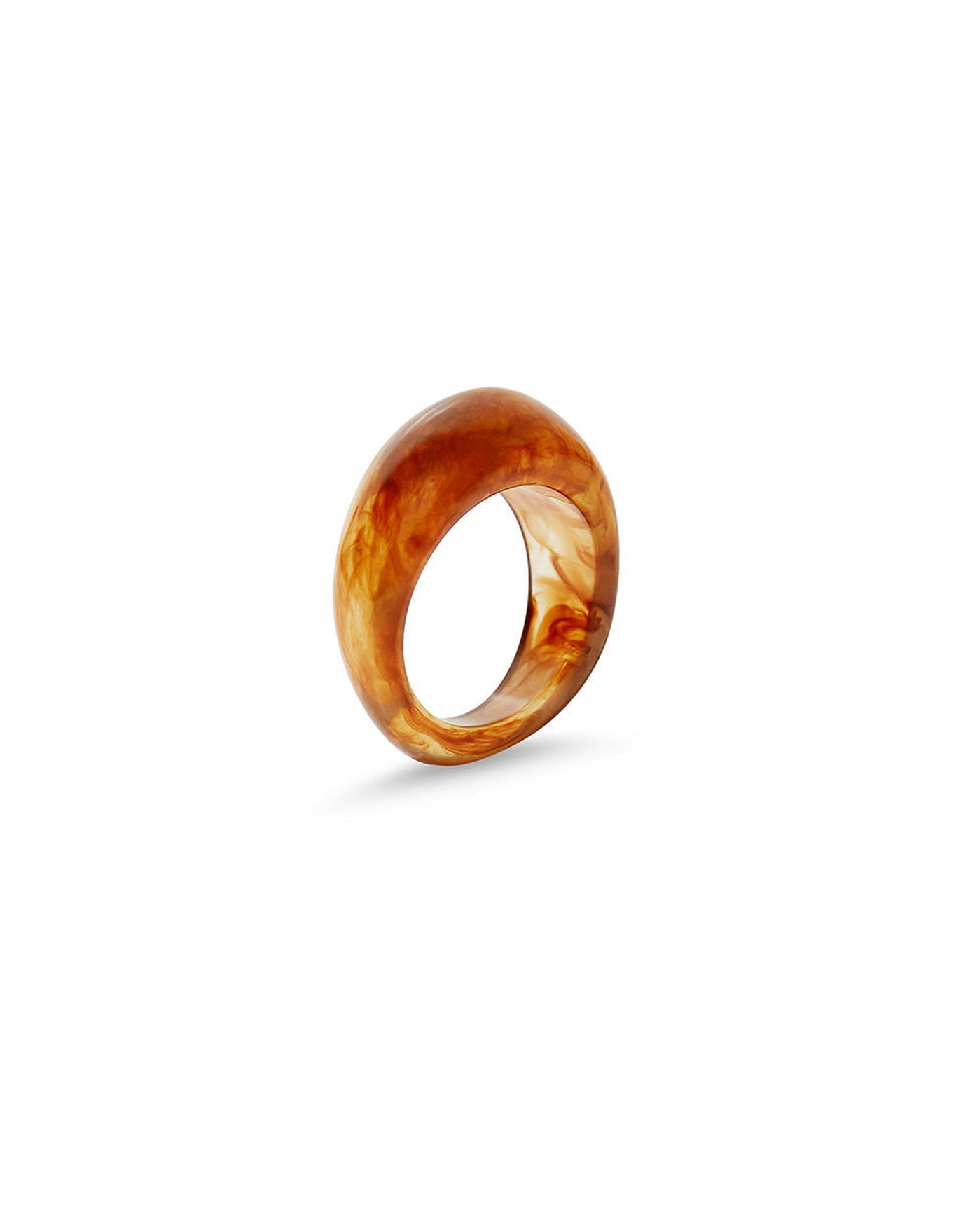 Size 5 - 9 | Dallas Resin Ring | Brown
