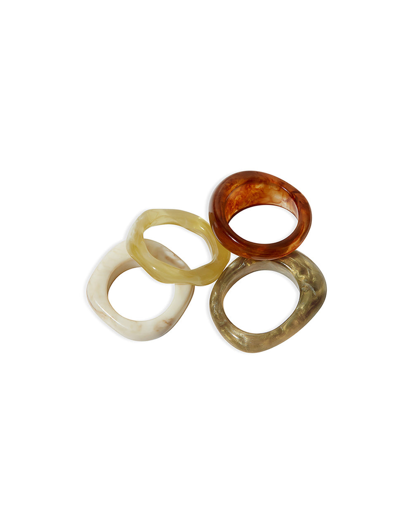 Size 5 - 9 | Dallas Resin Ring | Brown
