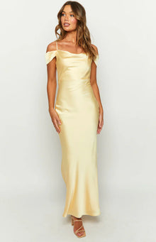 Darby Maxi Formal Dress | Yellow