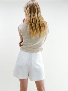 Fauna Short | Bright White