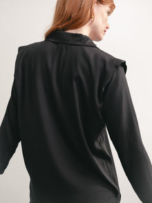 Zippy Blouse | Black