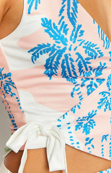 Day Dreams Ville Crede Top | Palm Print