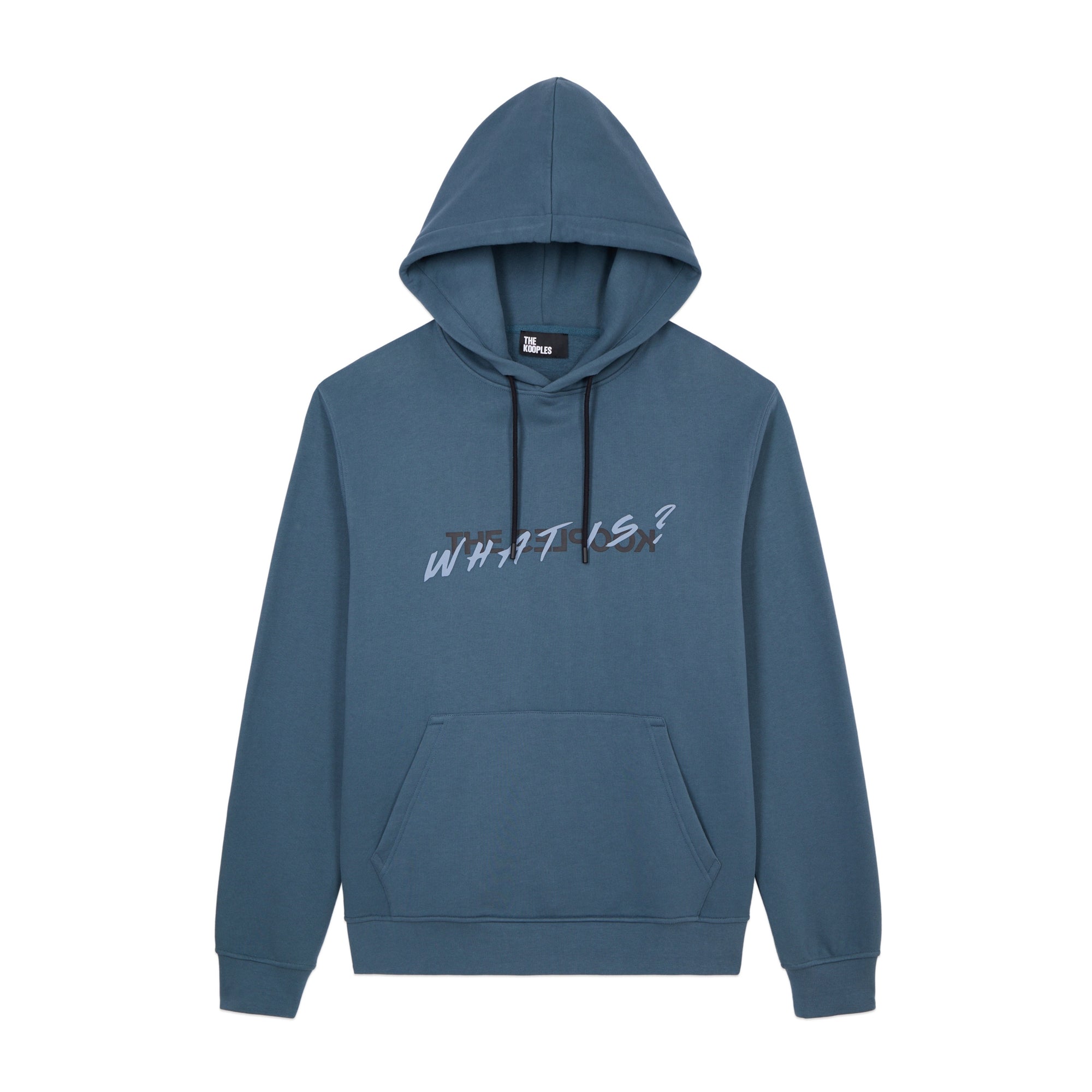 Deep What Is Hoodie | Men | Blue Petrol