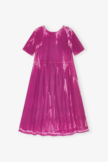 Denim Midi Dress | Boysenberry