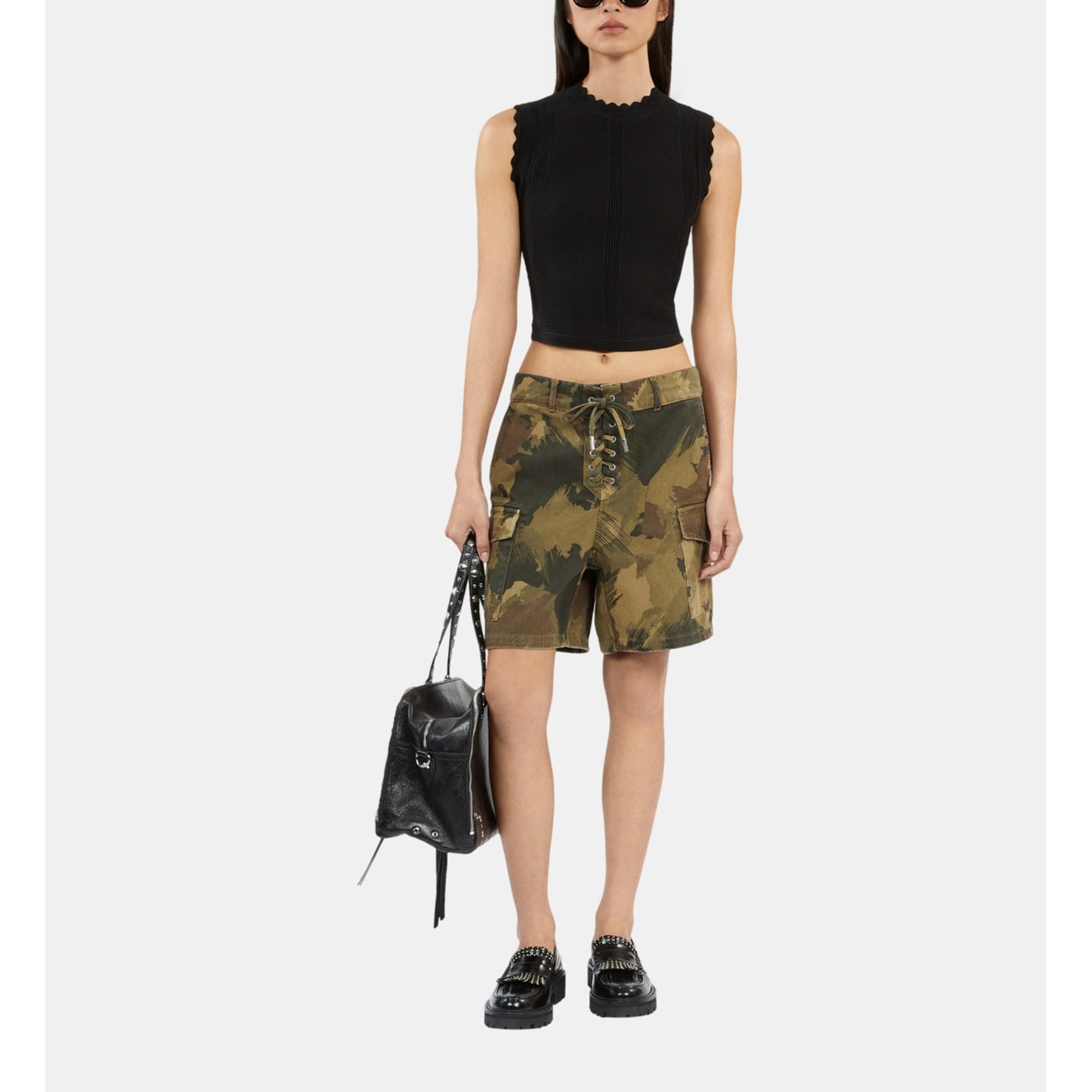 Denim Shorts | Women | Camouflage