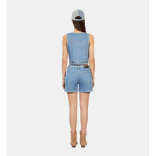 Denim Waistcoat | Women | Blue