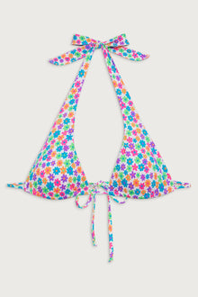 Diana floral halter bikini top forever flower