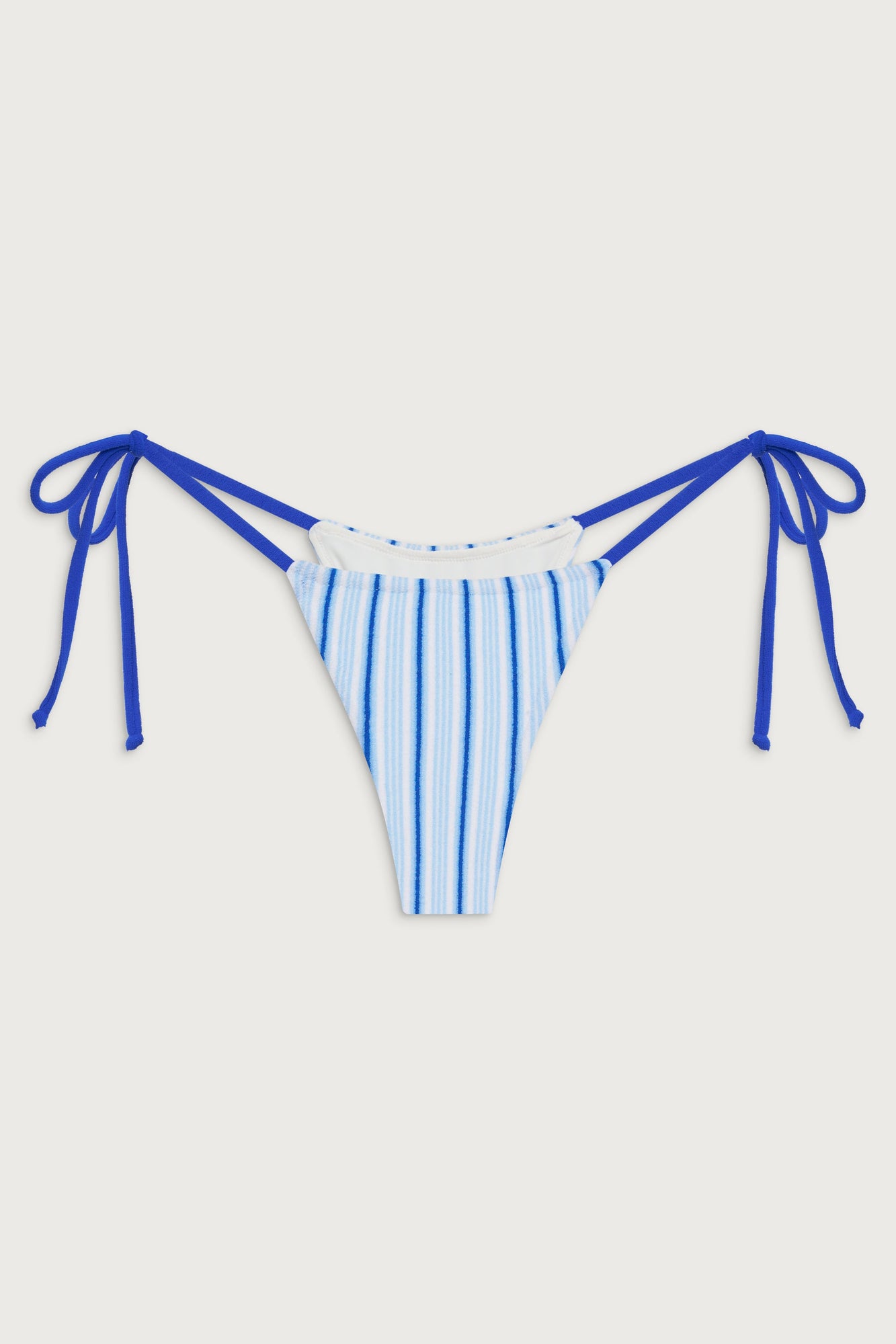 Divine skimpy bikini bottom seaside stripe