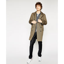 Double-Breasted Trench Coat | Men | Camel