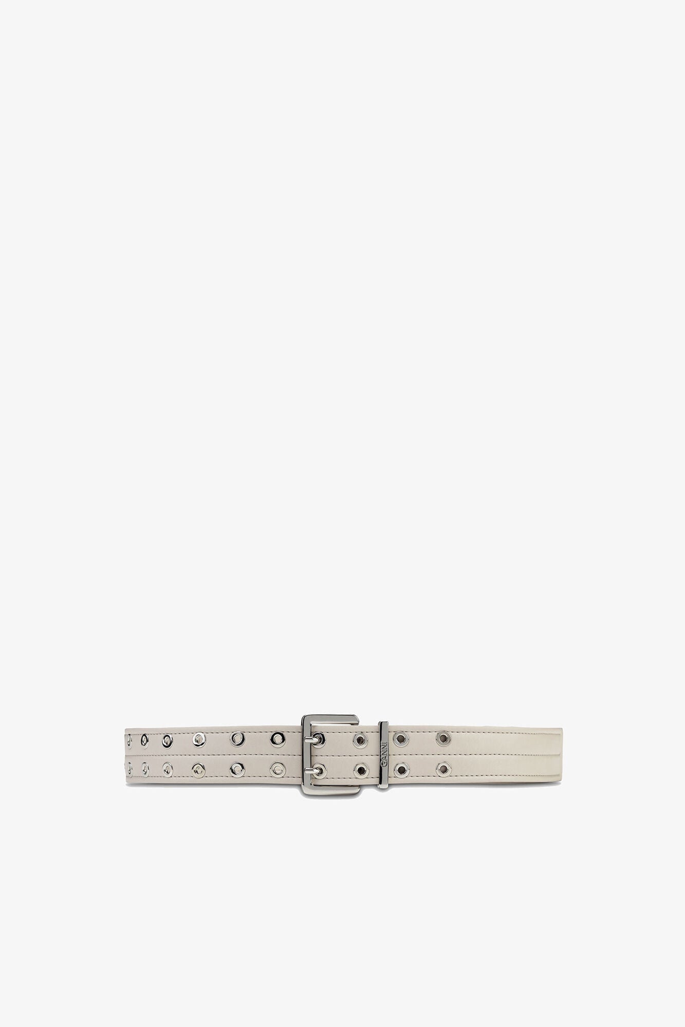 Double Eyelet Belt | Egret