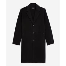 Double-Faced Wool Coat | Men | Black