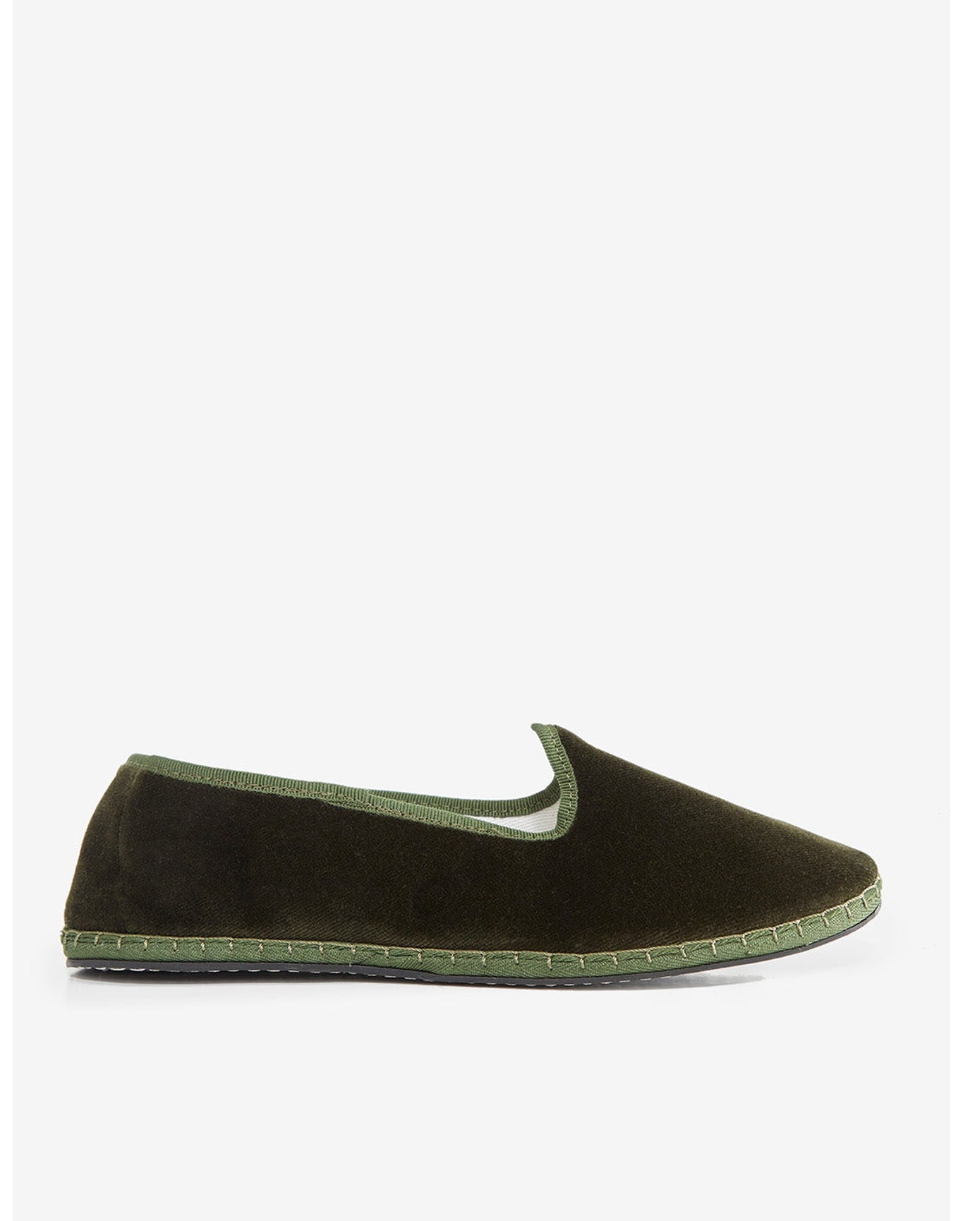 Drogheria Crivellini For Attersee - The Velvet Slip-Ons | Olive