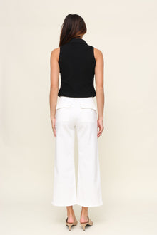 Robertson + Rodeo | Collared Vest | Black