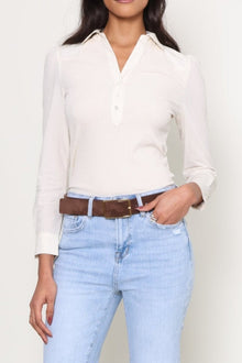 Robertson + Rodeo | Zyla Knit Top | White