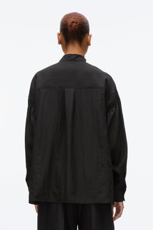 Tie Neck Blouse | Black