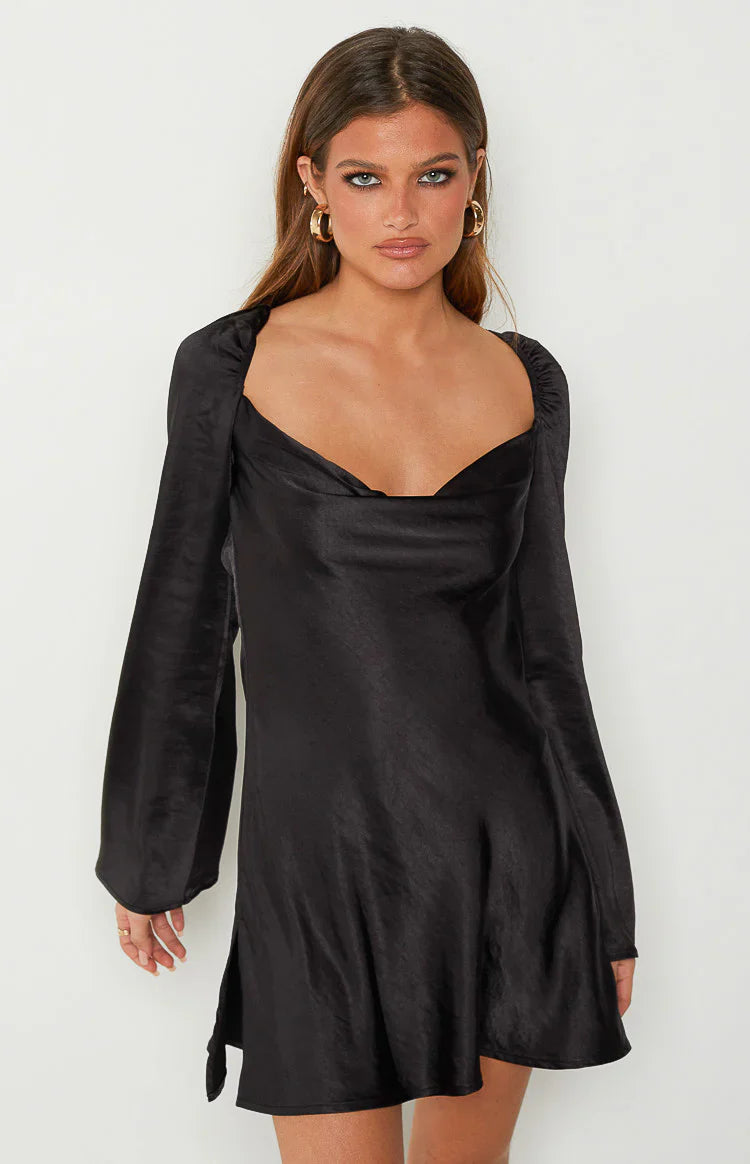 Marienne Mini Dress | Black