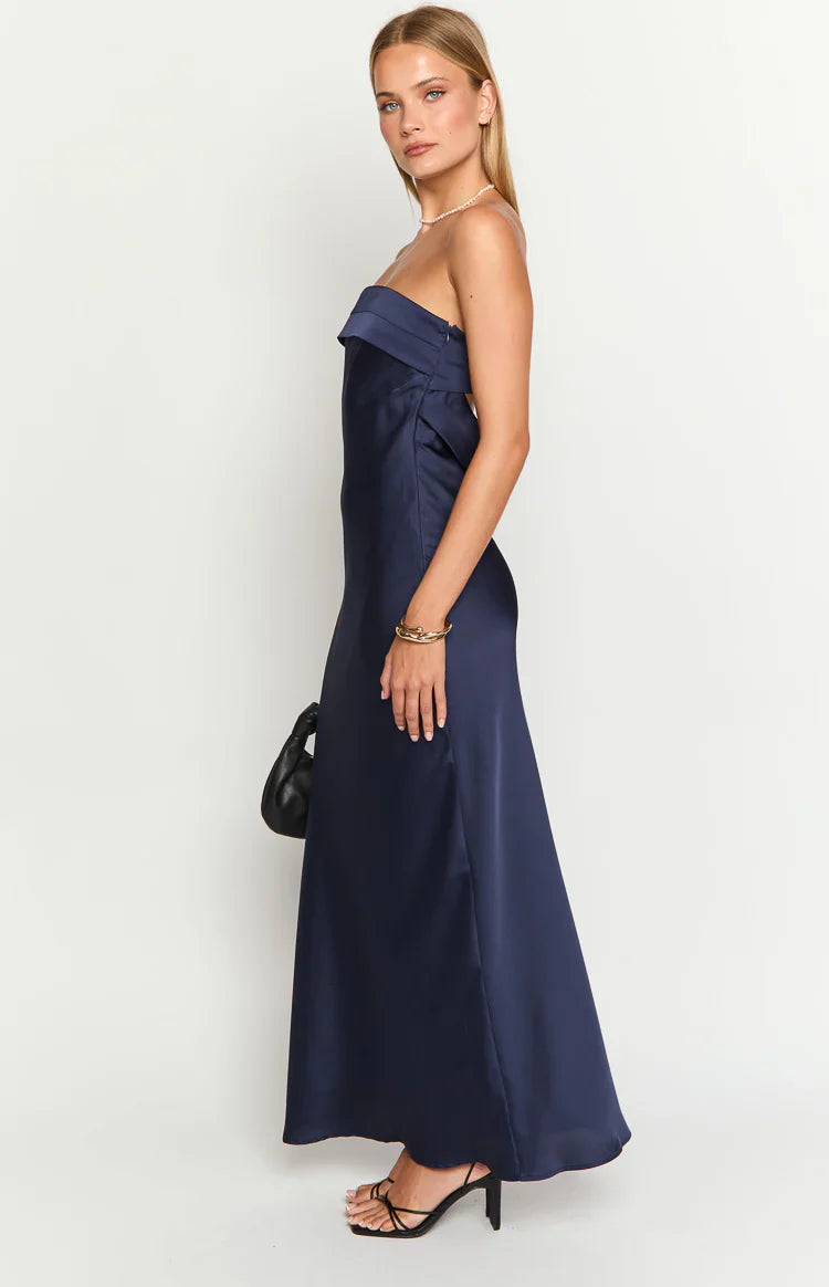Maiah Maxi Dress | Navy