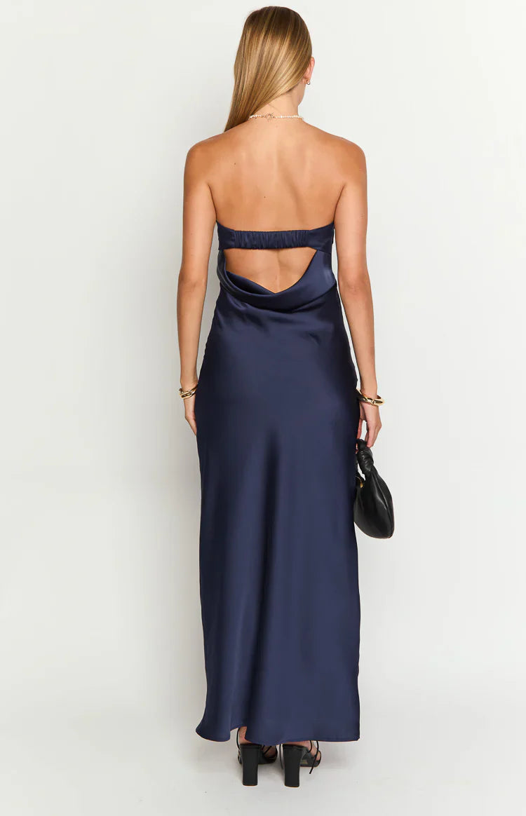 Maiah Maxi Dress | Navy