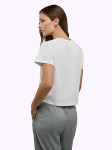 Womens | Hudson Relaxed-Fit Cotton Tee | White