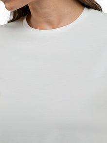 Womens | Hudson Relaxed-Fit Cotton Tee | White