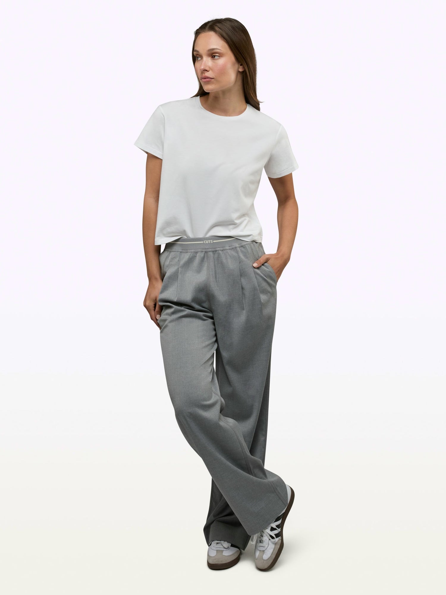 Womens | Hudson Relaxed-Fit Cotton Tee | White