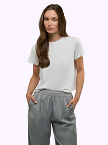 Womens | Hudson Relaxed-Fit Cotton Tee | White