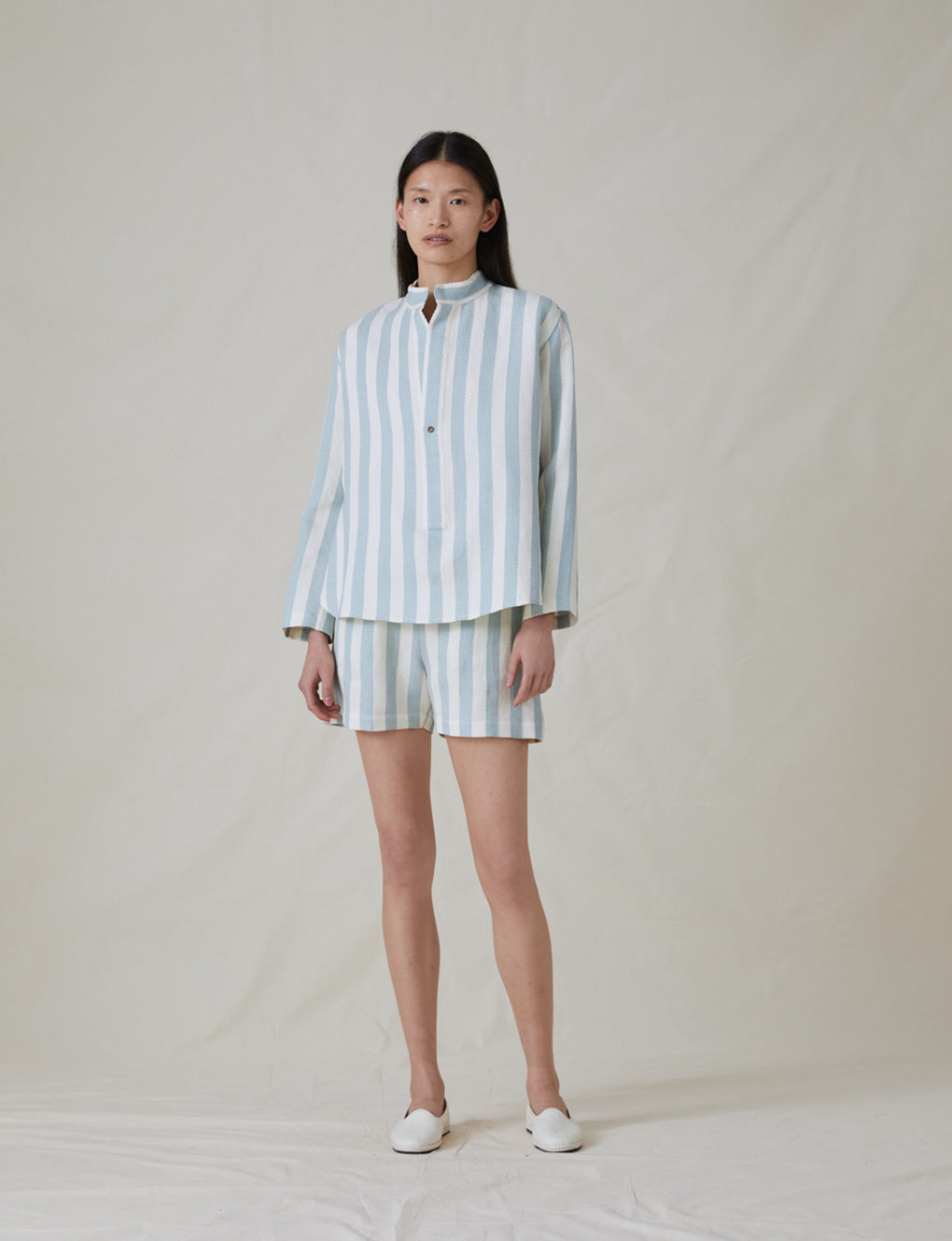 Womens | The Shorts | Sky Stripe