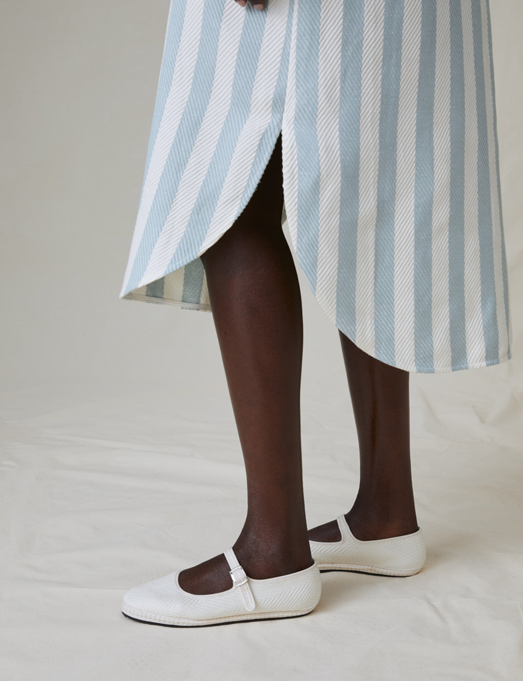 Womens | The New Caftan | Sky Stripe