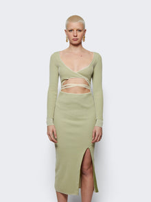 Women | Ester Manas | Peephole Knit Dress | Laurel