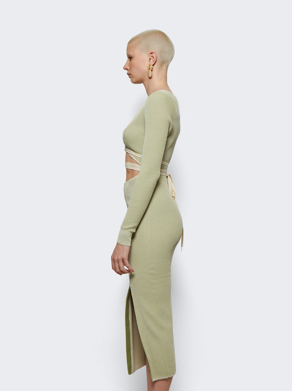 Women | Ester Manas | Peephole Knit Dress | Laurel